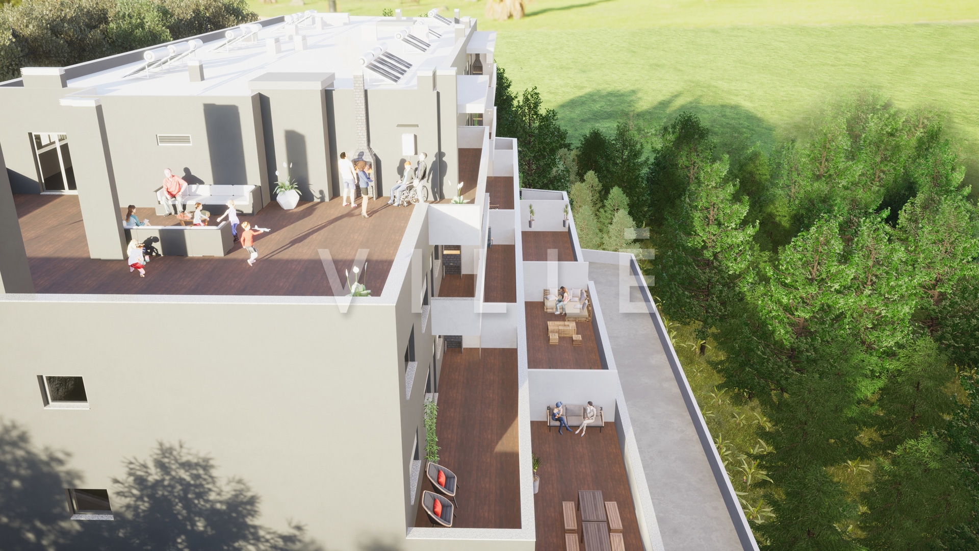 Apartamento T3 com garagem e terraço, em Oliveira de Azeméis